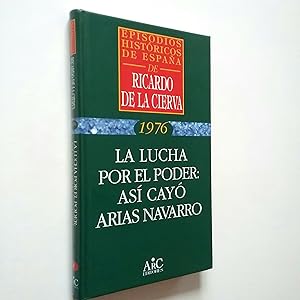 Seller image for La lucha por el poder: As cay Arias Navarro (Episodios histricos de Espaa. 1976) for sale by MAUTALOS LIBRERA