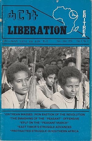 LIBERATION, BI-MONTHLY OF THE ERITREANS FOR LIBERATION IN NORTH AMERICA Vol. 6 No.2, Nov/Dec. 1976