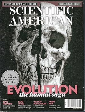 Scientific American: Evolution: The Human Saga. Volume 311, Number 3, 2014 Special Collector's Ed...