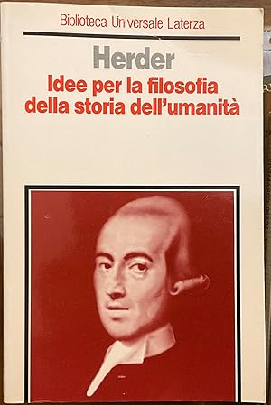 Idee per la filosofia della storia dell'umanità