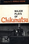 Seller image for Major Plays of Chikamatsu for sale by Redux Books