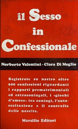 Immagine del venditore per Il sesso in confessionale venduto da librisaggi