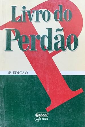 Imagen del vendedor de Livro do Perdao a la venta por librisaggi