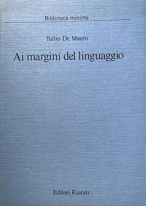 Imagen del vendedor de Ai margini del linguaggio a la venta por librisaggi