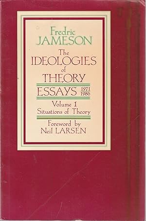 Bild des Verkufers fr Ideologies of History, Essays 1971-1986 Volume 1: Situations of Theory zum Verkauf von Book Booth