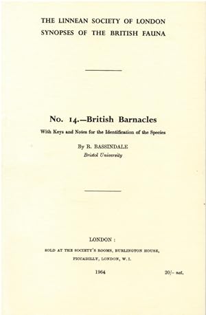 British Barnacles: With Keys and Notes for the Identification of the Species