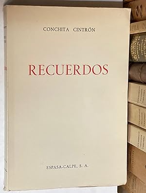 Seller image for Recuerdos. for sale by LIBRERA DEL PRADO