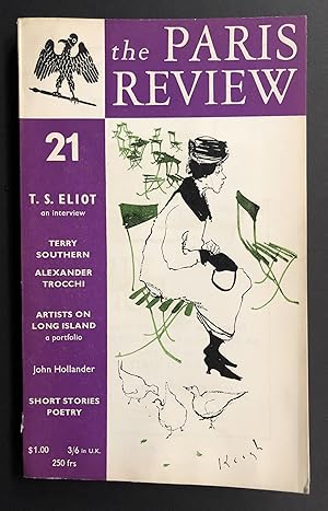 Imagen del vendedor de The Paris Review 21 (Spring-Summer 1959) a la venta por Philip Smith, Bookseller