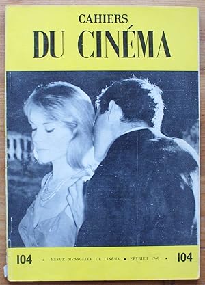 Les cahiers du cinéma - Numéro 104 de février 1960