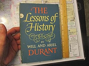 Imagen del vendedor de The Lessons of History a la venta por Dean's Books