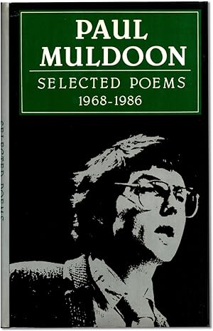Seller image for SELECTED POEMS 1968-1986 for sale by Lorne Bair Rare Books, ABAA