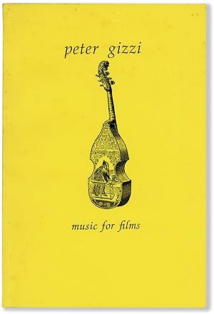 Bild des Verkufers fr MUSIC FOR FILMS zum Verkauf von Lorne Bair Rare Books, ABAA
