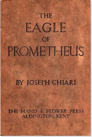 Bild des Verkufers fr THE EAGLE OF PROMETHEUS zum Verkauf von Lorne Bair Rare Books, ABAA