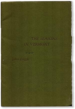 Bild des Verkufers fr THE SEASONS IN VERMONT zum Verkauf von Lorne Bair Rare Books, ABAA