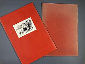 Johann Wolfgang Goethe: Das Tagebuch. Mit 8 Originalzeichnungen von Rudolf Kriesch.