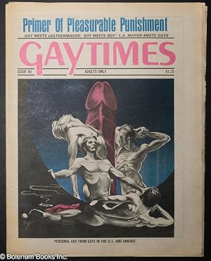 Seller image for Gaytimes: #40; Primer of Personal Punishment for sale by Bolerium Books Inc.