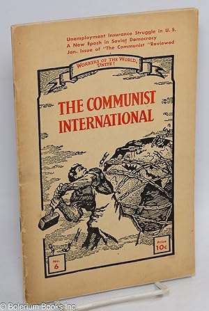 Imagen del vendedor de The Communist international. Vol. 12, no. 6, March 20, 1935 a la venta por Bolerium Books Inc.