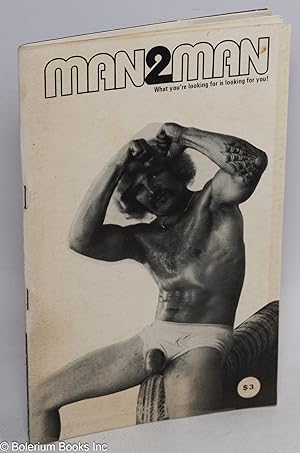 Seller image for Man2man magazine: with Manimals personal ads; what you're looking for is looking for you! #8 for sale by Bolerium Books Inc.