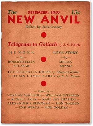 Seller image for THE NEW ANVIL: Vol. 1, No. 5 for sale by Lorne Bair Rare Books, ABAA