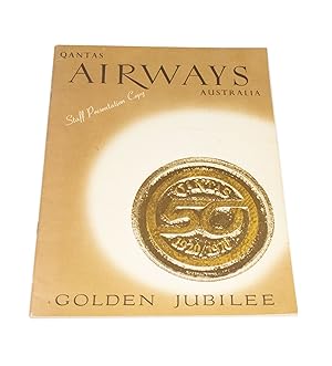 Imagen del vendedor de Qantas Airways Australia, Golden Jubilee a la venta por Rare Aviation Books