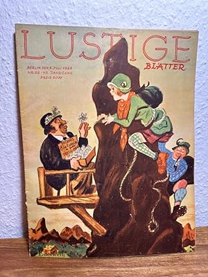 Lustige Blätter. Nr. 28, 43. Jahrgang, 8. Juli 1928. Edelweiß.