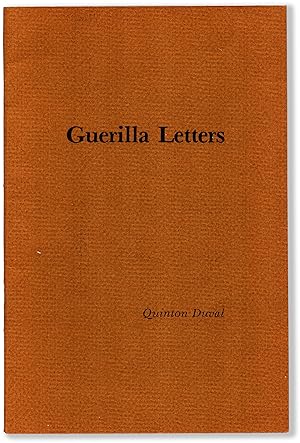 Imagen del vendedor de Guerilla Letters a la venta por Lorne Bair Rare Books, ABAA