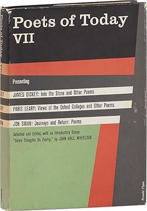 Seller image for POETS OF TODAY VII [Into the Stone and Other Poems] for sale by Lorne Bair Rare Books, ABAA