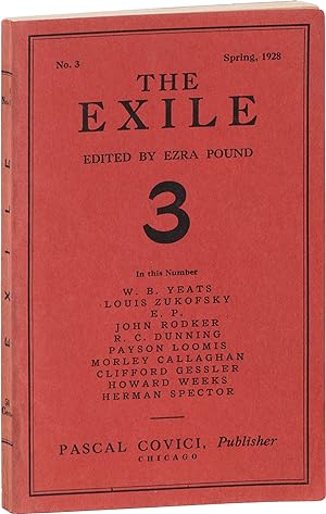 Bild des Verkufers fr THE EXILE No.3 zum Verkauf von Lorne Bair Rare Books, ABAA