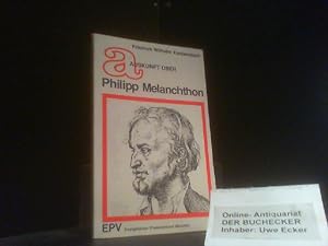 Seller image for Auskunft ber Philipp Melanchthon. for sale by Der Buchecker