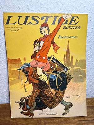 Lustige Blätter. Nr. 22, 43. Jahrgang, 27. Mai 1928. Reisenummer.