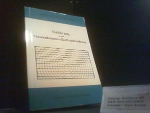 Immagine del venditore per Einfhrung in die Massenkommunikationsforschung. Gerhard Maletzke (Hrsg.) venduto da Der Buchecker