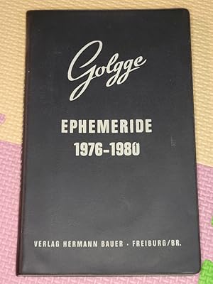 Golgge Ephemeride 1976-1980