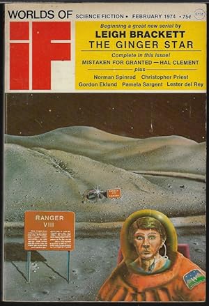 Imagen del vendedor de IF Worlds of Science Fiction: (January, Jan. /) February, Feb. 1974 ("The Ginger Star") a la venta por Books from the Crypt