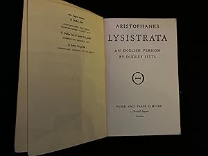 Seller image for Lysistrata of Aristophanes for sale by Power Peters Antiquities