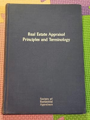 Real Estate Appraisal Principles and Terminology