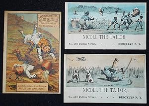 Nicoll the Tailor [3 trade cards]