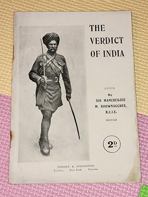 Seller image for The Verdict Of India for sale by Earthlight Books