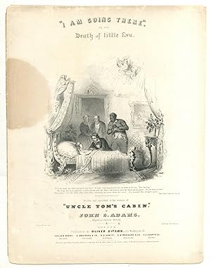 Imagen del vendedor de [Sheet music]: "I Am Going There" or the Death of Little Eva: Written and Inscribed to the Readers of Uncle Tom's Cabin a la venta por Between the Covers-Rare Books, Inc. ABAA