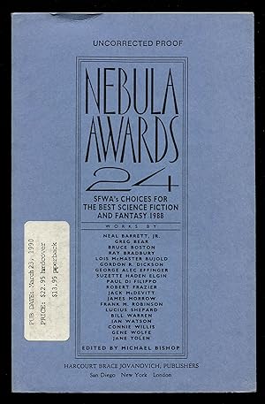 Bild des Verkufers fr Nebula Awards 24: SFWA's Choices for the Best Science Fiction and Fantasy 1988 zum Verkauf von Between the Covers-Rare Books, Inc. ABAA