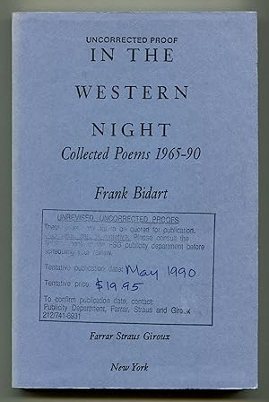 Seller image for In the Western Night: Collected Poems 1965-90 for sale by Between the Covers-Rare Books, Inc. ABAA
