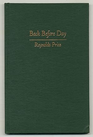 Seller image for Back Before Day for sale by Between the Covers-Rare Books, Inc. ABAA