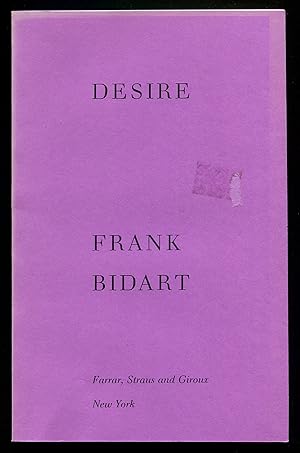 Seller image for Desire for sale by Between the Covers-Rare Books, Inc. ABAA