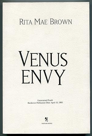 Image du vendeur pour Venus Envy mis en vente par Between the Covers-Rare Books, Inc. ABAA