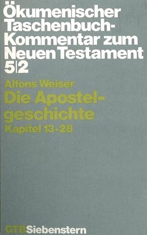 Seller image for Die Apostelgeschichte : Kapitel 13-28 for sale by AHA-BUCH GmbH