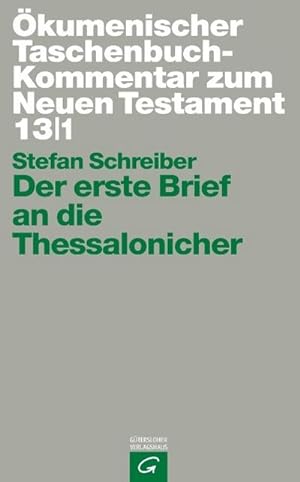 Seller image for Der erste Brief an die Thessalonicher for sale by BuchWeltWeit Ludwig Meier e.K.