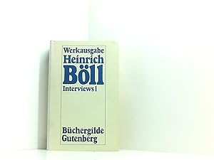 Seller image for Heinrich Bll Werke. Band 10: Interviews I. 1961- 1978. Bd. 10. Interviews. - 1. 1961 - 1978 for sale by Book Broker