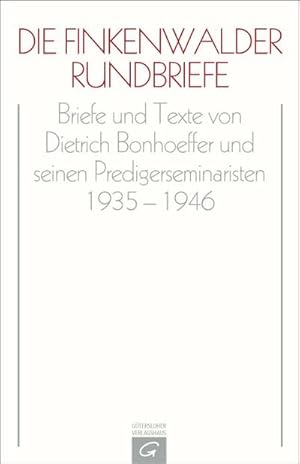 Seller image for Die Finkenwalder Rundbriefe for sale by BuchWeltWeit Ludwig Meier e.K.