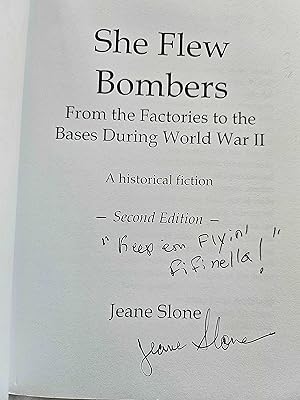 Immagine del venditore per She Flew Bombers - From the Factories to the Bases During World War II A Historical Fiction venduto da Tangible Tales