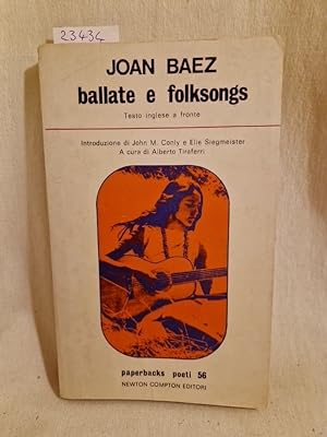 Seller image for Ballate e folksongs. for sale by Versandantiquariat Waffel-Schrder