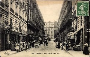 Ansichtskarte / Postkarte Paris XI., Rue Pache